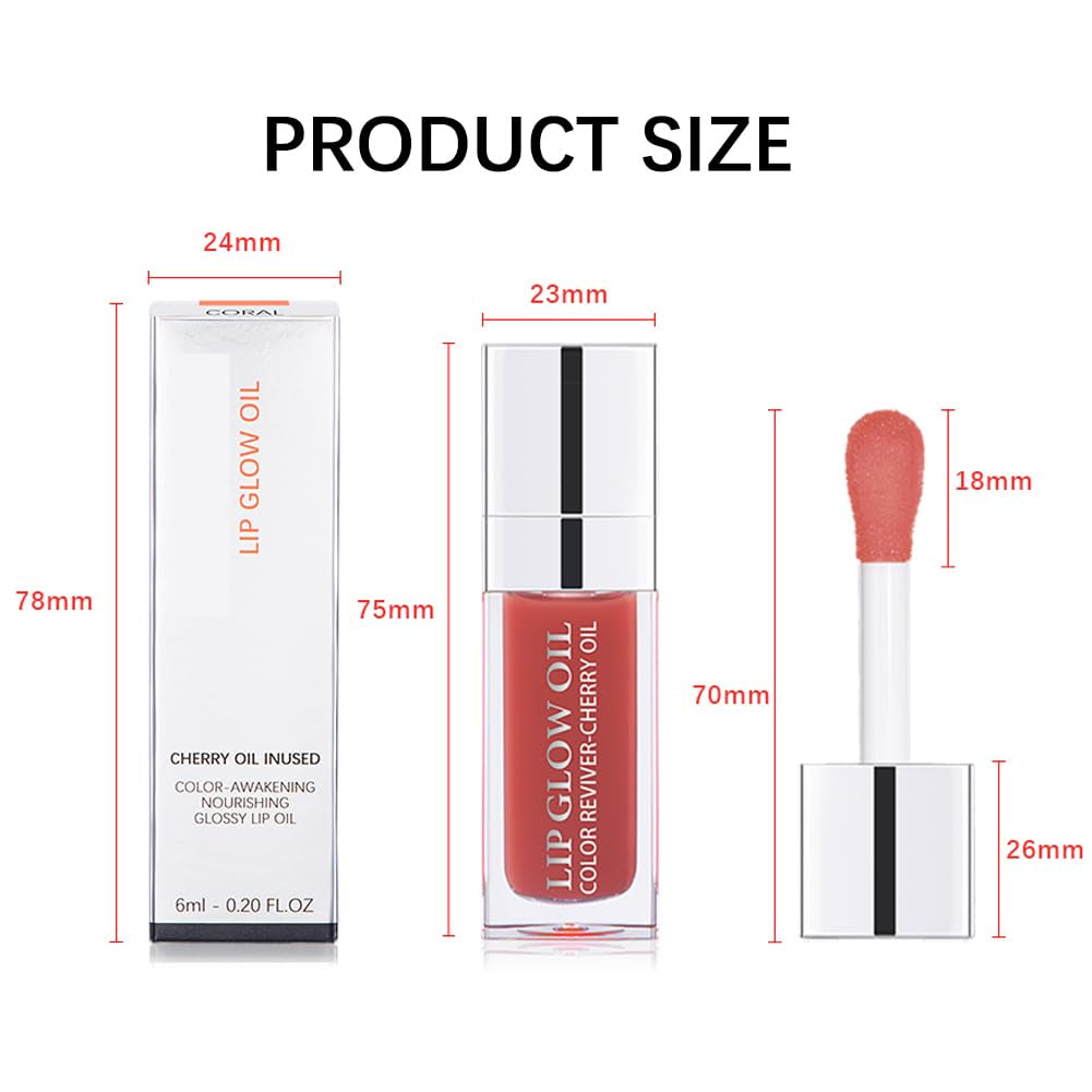 Hydrating Lip Glow Oil, Moisturizing Lip Glow Oil, Lip Plumper Gloss, Transparent Lip Gloss, Lip Oil, Plumping Lip Oil, Lip Balm, Tinted Lip Balm Lip Care