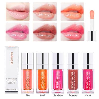 Hydrating Lip Glow Oil, Moisturizing Lip Glow Oil, Lip Plumper Gloss, Transparent Lip Gloss, Lip Oil, Plumping Lip Oil, Lip Balm, Tinted Lip Balm Lip Care