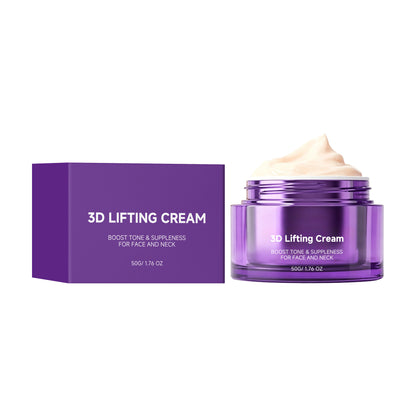 3D Lifting Cream Moisturizing Face & Neck Cream for Smooth, Firm-Looking Skin